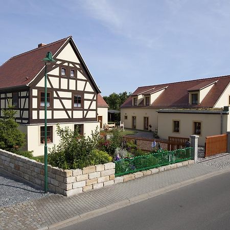 Pension Alte Schmiede Zabeltitz Exteriér fotografie