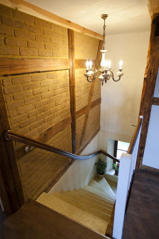 Pension Alte Schmiede Zabeltitz Exteriér fotografie