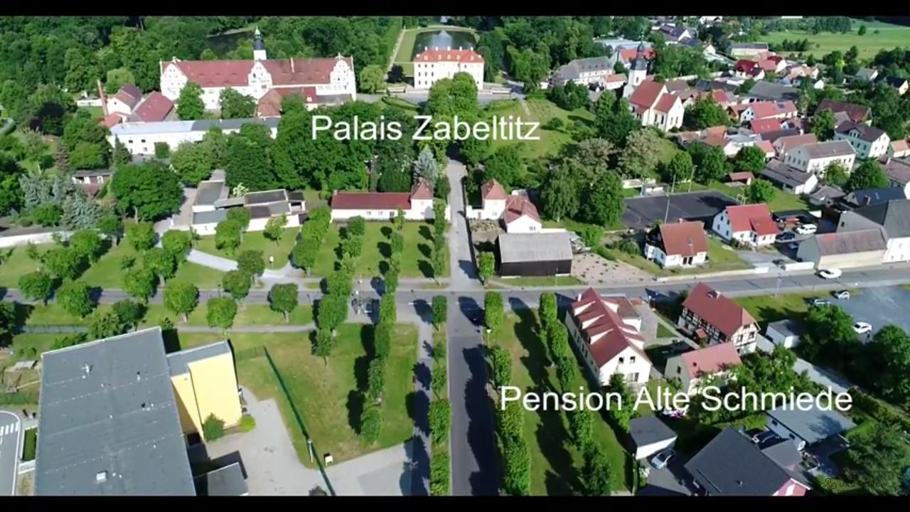 Pension Alte Schmiede Zabeltitz Exteriér fotografie